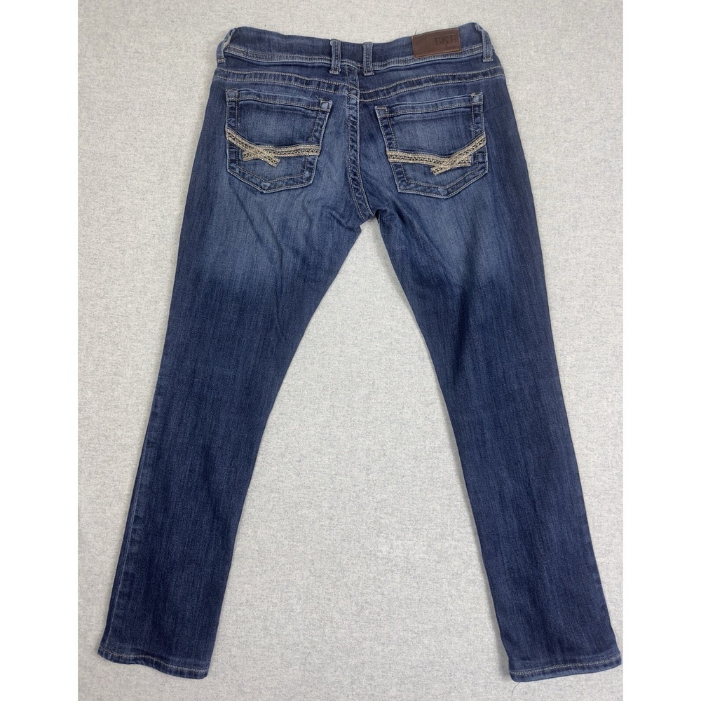 The Buckle BKE CULTURE Size 29 R Low‎ Rise Boot Cut Stretch Jeans Whiskering Y2K